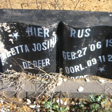 BEER Aletta Josina, de 1911-20??