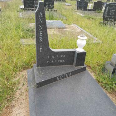 BOTHA Annerie 1976-2002