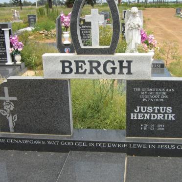 BERGH Justus Hendrik 1944-2008