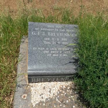 BREYTENBACH G.F.J. 1896-1954