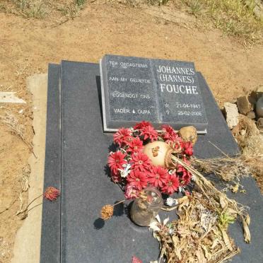 FOUCHE Johannes 1941-2006
