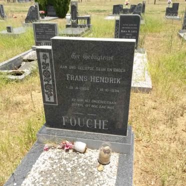 FOUCHE Frans Hendrik 1955-1974
