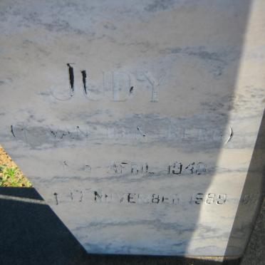 MARAIS Willie 1938-2004 &amp; Judy VAN DEN BERG 1940-1989