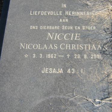 MEINTJES Nicolaas Christiaan 1962-2001