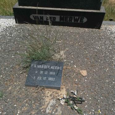 MERWE P.N., van der 1919-1993