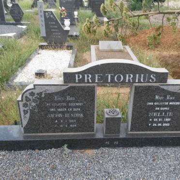 PRETORIUS Jacobus Hendrik 1904-1984 &amp; Nellie 1909-2003
