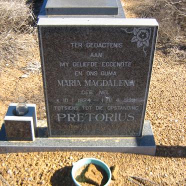 PRETORIUS Christiaan Adriaan 1913- &amp; Maria Magdalena NEL 1924-1999