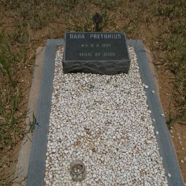 PRETORIUS Baba 1954-1954