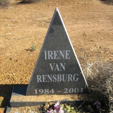 RENSBURG Irene, van 1984-2001