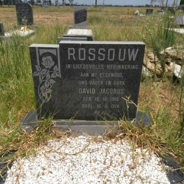 ROSSOUW David Jacobus 1916-1978