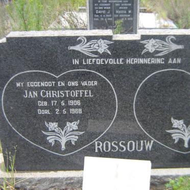 ROSSOUW Jan Christoffel 1906-1968