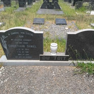 TOIT Christiaan Daniel, du 1933-1981
