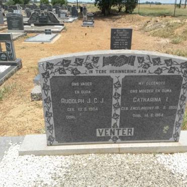 VENTER Rudolph J.C.J. 1904- &amp; Catharina I. ENGELBRECHT 1905-1964