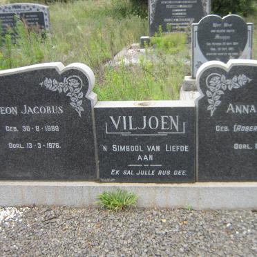VILJOEN Gideon Jacobus 1889-1976 &amp; Anna Francina ROBERTS 1891-1967