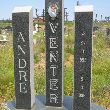 VENTER Andre 1959-1996