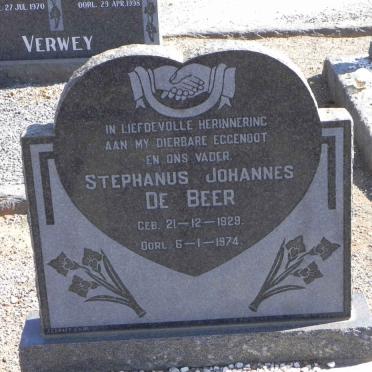 BEER Stephanus Johannes, de 1929-1974