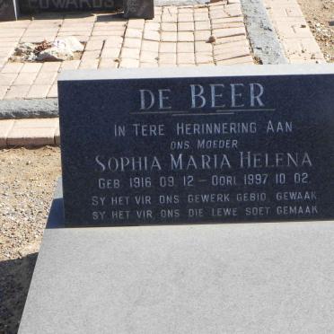 BEER Sophia Maria Helena, de 1916-1997