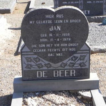BEER Jan, de 1959-1979