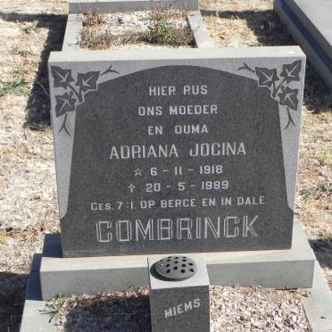 COMBRINCK Adriana Jocina 1918-1989