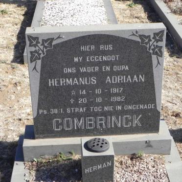 COMBRINCK Hermanus Adriaan 1917-1982