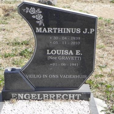 ENGELBRECHT Marthinus J.P. 1939-2010 &amp; Louisa E. GRAVETT 1941-
