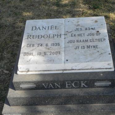 ECK Daniel Rudolph, van 1935-2007