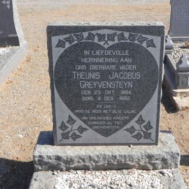 GREYVENSTEYN Theunis Jacobus 1864-1952
