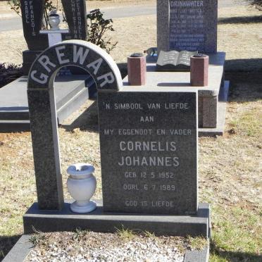 GREWAR Cornelis Johannes 1952-1989