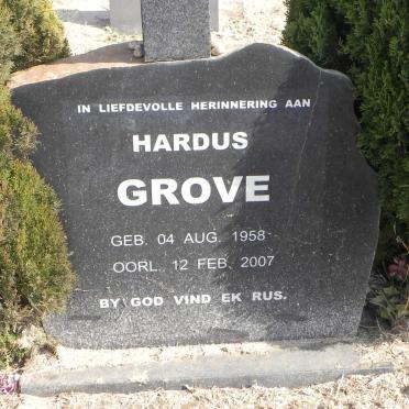 GROVE Hardus 1958-2007