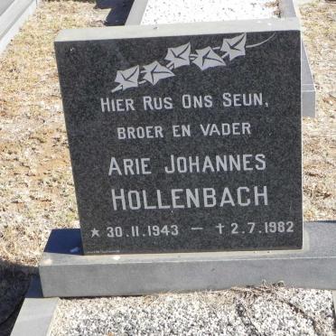 HOLLENBACH Arie Johannes 1943-1982