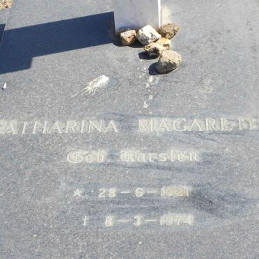 ? Catharina Magaretha nee KARSTEN 1921-1974