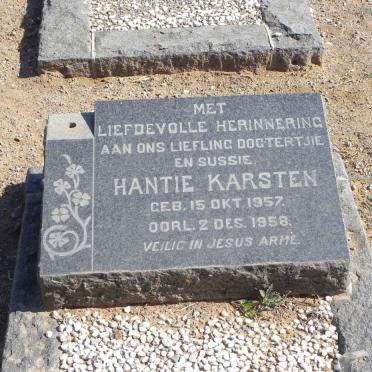 KARSTEN Hantie 1957-1958