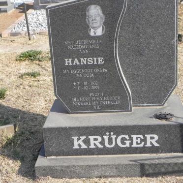 KRUGER Hansie 1932-2009