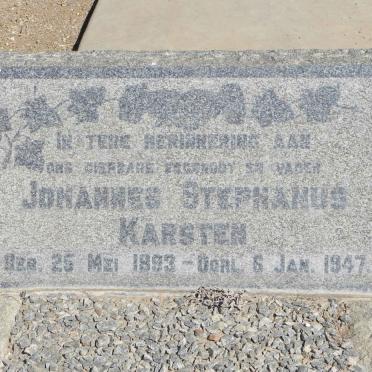 KARSTEN Johannes Stephanus 1893-1947