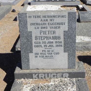 KRUGER Pieter Stephanus 1898-1956