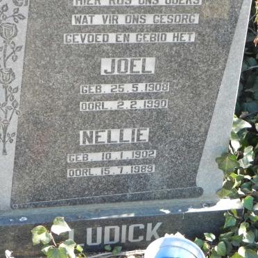 LUDICK Joel 1908-1990 &amp; Nellie 1902-1989
