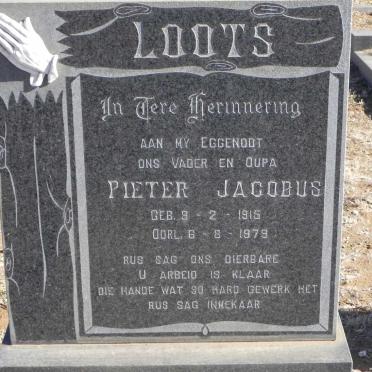 LOOTS Pieter Jacobus 1915-1979