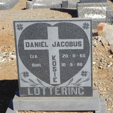 LOTTERING Daniël Jacobus 1960-1980