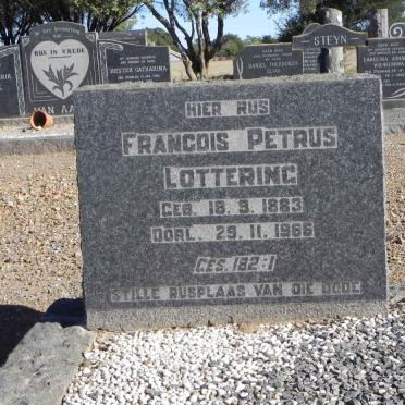 LOTTERING Francois Petrus 1883-1966