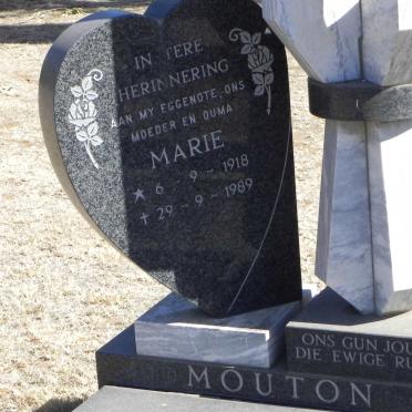 MOUTON Marie 1918-1989