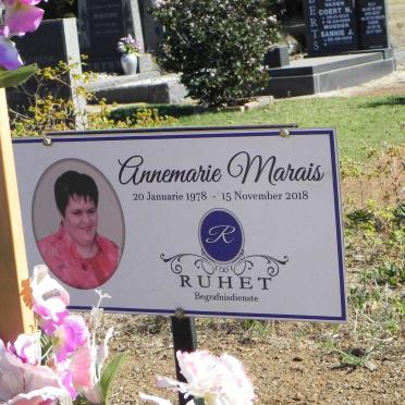 MARAIS Annemarie 1978-2018