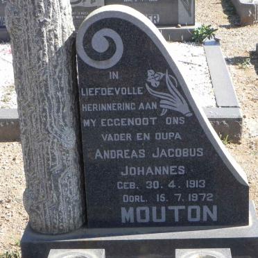MOUTON Andreas Jacobus Johannes 1913-1972