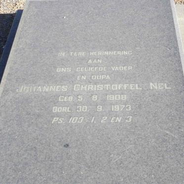 NEL Johannes Christoffel 1908-1973