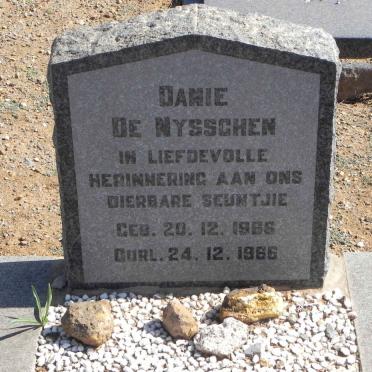 NYSSCHEN Danie, de 1966-1966