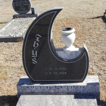 NIEUWENHUIS Thys 1933-1988