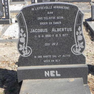 NEL Jacobus Albertus 1956-1977