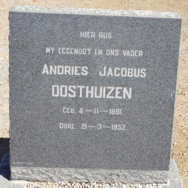 OOSTHUIZEN Andries Jacobus 1891-1952
