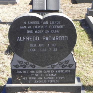 PACIAROTTI Alfredo 1912-1986