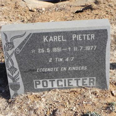 POTGIETER Karel Pieter 1891-1977