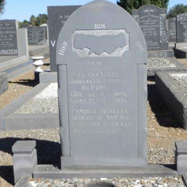 PREEZ Johannes Petrus, du 1878-1952